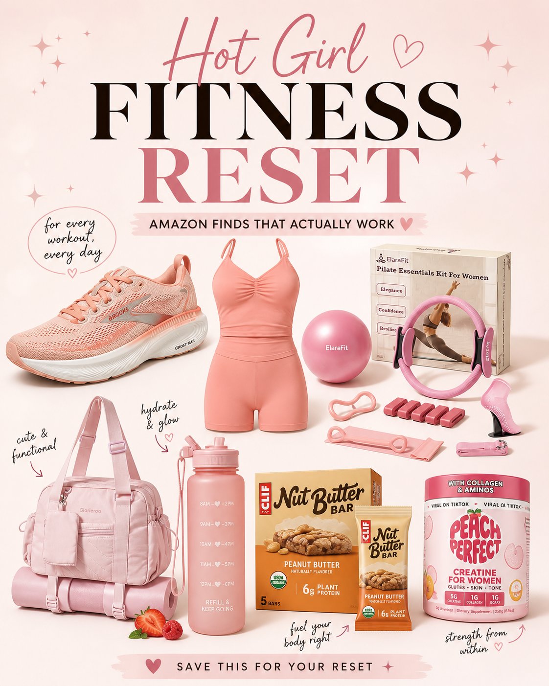 Hot Girl Fitness Reset Pink Edition
